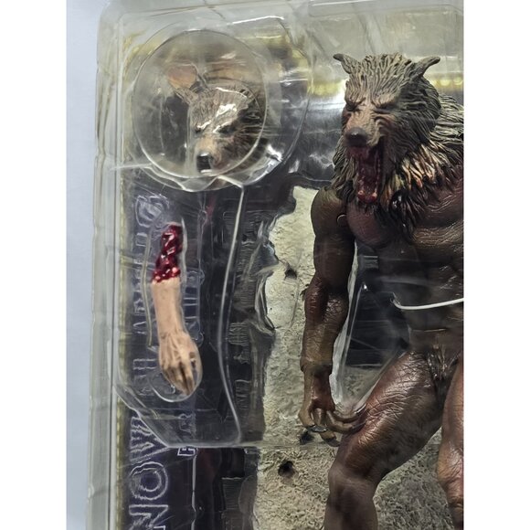 2004 Sota Toys Presents Dog Soldiers Brown Werewolf 8” Action Figure RARE - Picture 4 of 14
